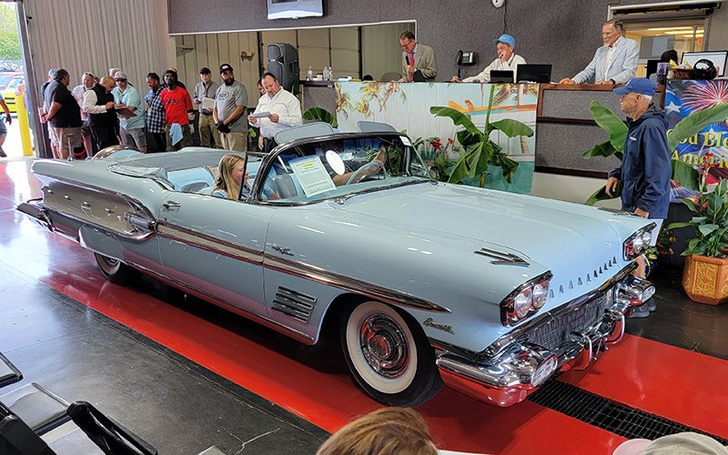 top car at the Raleigh Classic Spring Auction 2025